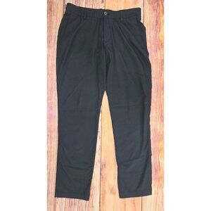 Under Armour Mens Showdown Pants 32/30 Black Nylon/Polyester Stretch Golf